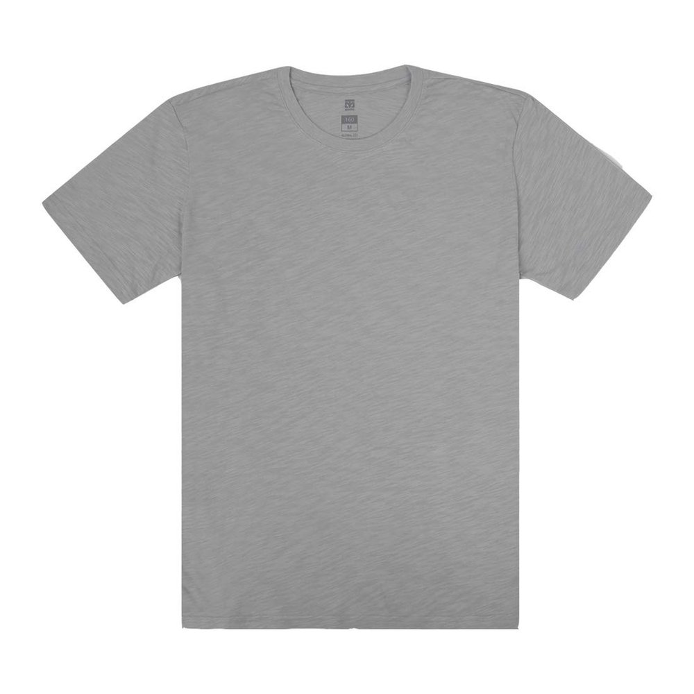 MOOTO Taekwondo Slub T-Shirts TKD MMA Martial Arts Kick Boxing Team Shirts (3) Gray, 180