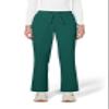 KOI Basics Women's Holly Cargo Scrub Pants, 8 Pockets, Drawstring Waist Hunter X-Large view 1
