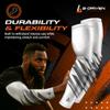 B-Driven Sports UV Arm Sleeves - Sun Protection UPF 50+ UV Compression Arm Sleeves Cooling for Baseball Basketball Football view 4