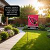 Arizona Cardinals Garden Flag with Stand Holder view 4