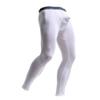 Ouruikia Men's Thermal Underwear Pants Modal Long Johns Tagless Lightweight Thermal Bottoms Separate Pouch (White, X-Large) view 1