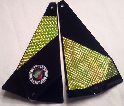 Shortbus Flashers 8" Fishing Flasher - Chaos