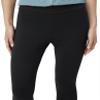 HUE womens Wide Waistband Blackout Cotton Capri Leggings, Assorted Hosiery, Black, 2X US view 4