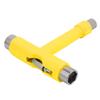 Aexit Hex Socket Hand Operated Tools Skateboard Roller Spanner T Wrench Hand Tool Yellow Model:59as259qo312 view 1