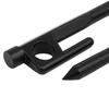 Aexit 6pcs 7.87-inch Home hardware Length Cast Steel Tent Stake Pegs for Camping Outdoor Trip Model:21as364qo289 view 3