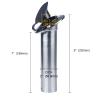 2Pcs Stainless Steel Fishing Rod Holders for Boat, Flush Mount Boat Rod Holder 15 Degree with PVC Caps & Inner Tubes Heavy Duty & Solid Casting view 2