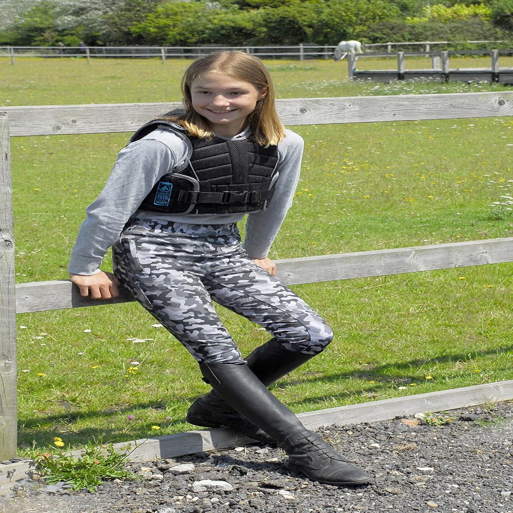 Rhinegold Childs Pro Comfort Body Protector-Small-Black