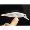 speedlures 15 Pcs Unpainted Fishing Minnow Jerkbaits Hard Lures Body view 2