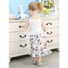 Infant Kid Baby Girls Strap Tops Sleeveless Ruffled Crop Top T-Shirt Floral Skirt 2Pcs Summer Outfit Clothing (3-4Y, White) view 3