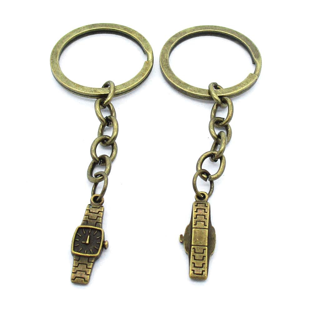 1 Items Keychain Keyring Key Tags Chains Rings Jewelry Bag Charms AA442 Watch