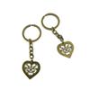 1 Items Keychain Keyring Key Tags Chains Rings Jewelry Bag Charms L7HI7 Heart Peach view 1