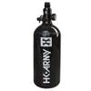 HK Army 48ci/3000psi Aluminum Compressed Air HPA Tank - Refillable High Pressure System for Paintball & Airsoft Gear - Black view 1