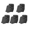 KRYDEX IPSC USPSA IDPA Competition Shooting Multi-Angle Adjustment Speed Shooter's Pistol Magazine Pouch Mag Holster Holder (BK 5 Pcs) view 1