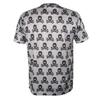 HK Army Dri Fit T-Shirt - All Over - Grey w/Black Skulls - Small view 2