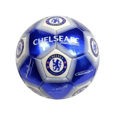 Chelsea FC Official Signature Mini Soccer Ball (mini) (Blue/White)