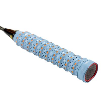 ruiycltd New Year's Gift Bright Color Anti Slip Racket Over Grip Roll Tennis Badminton Handle Tape Sleeve Sky Blue