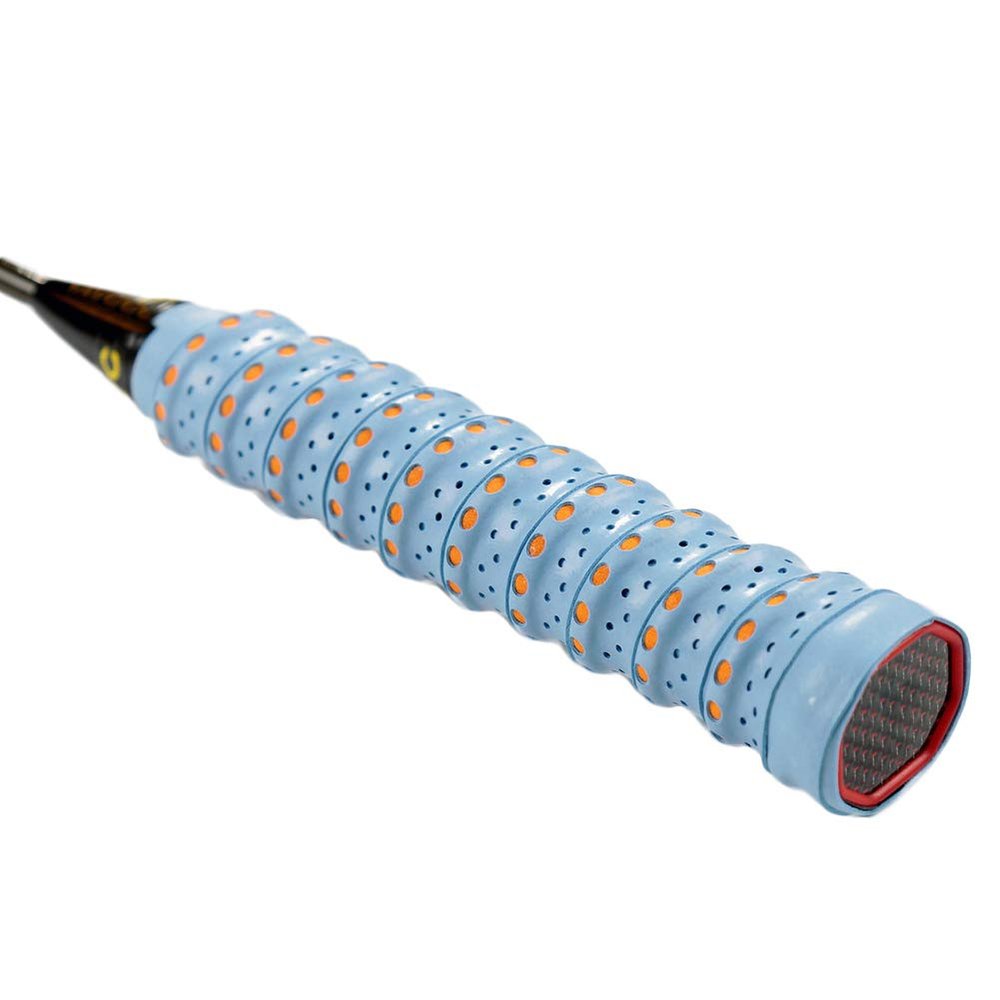 ruiycltd New Year's Gift Bright Color Anti Slip Racket Over Grip Roll Tennis Badminton Handle Tape Sleeve Sky Blue