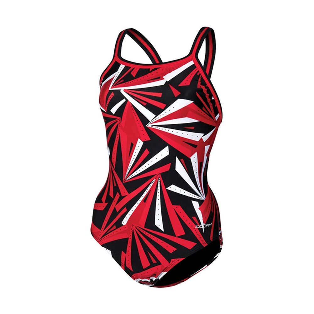 Dolfin Spyker Xtra Sleek Eco DBX Back Female Red 28