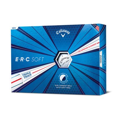 Callaway Golf 2019 ERC Golf Balls (Triple Track, White)