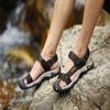 CAMEL CROWN Men's Waterproof Hiking Sandals Closed Toe Water Sandals Athletic Sport Sandals for Summer Outdoor Beach Wading Boat Dark Brown 7 view 2