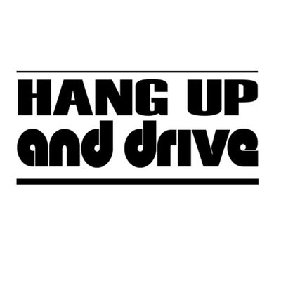 Custom Brother - Hang UP and Drive Car Laptop Wall Sticker g61