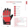BUBBA Ultimate Fishing Gloves with Cut Resistant Construction, Cloth Thumb and Touch Screen Usability for Fishing, Angling, Boating and Outdoors, X-Large view 3