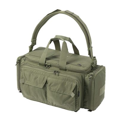 Helikon-Tex Rangemaster Gear Bag Olive Green Tactical Shooting Duffel, 41L Capacity, Handgun & Ammo Storage, EDC Organizer