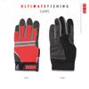 BUBBA Ultimate Fishing Gloves with Protective Padding, Reflective Material, Touch-Screen Finger Pads, for Fishing, Outdoors (XX-Large) view 4