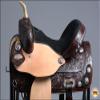 HILASON Western Horse Treeless Trail Barrel American Leather Saddle | for Horses view 2