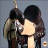 HILASON Western Horse Treeless Trail Barrel American Leather Saddle | for Horses view 4