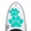 Better Surf than Sorry Pup Deck Dog Traction pad (Teal Blue) view 1