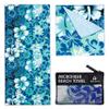 Elite Trend Microfiber Beach Towel for Adults with Bag - Extra Large 78x35 inch Lightweight Sand Free Quick Dry Towel for Travel, Swimming, Yoga, Camping (Hibiscus) view 1