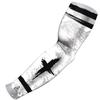 B-Driven Sports Pro-Fit Compression Arm Sleeve for Baseball, Basketball, Football - Muscle-Tendon, Bruising Reduction - Athletic, Men, Women, Youth, Kids - Faith Cross XXS (YL) - 1 Pc view 1