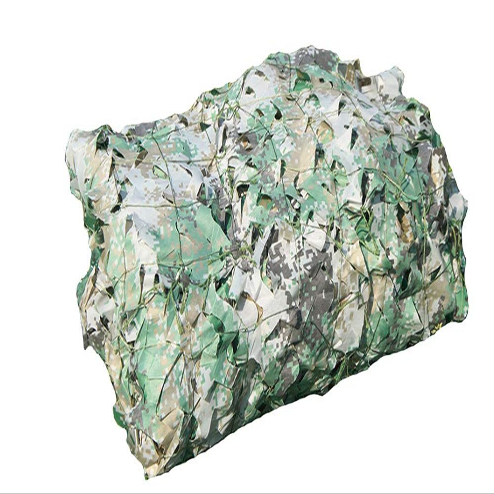 Mitef Heavy-Duty 210D Camo Netting Camouflage Net for Camping Hunting Blinds Shooting Military Decoration, Digital Camouflage, 13.3x16.6ft/4x5m