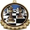 Chess Medals - 2.5" Gold Chess Tournament Medal Award Includes Red White and Blue Neck Ribbon, Great Chess Awards 100 Pack view 2