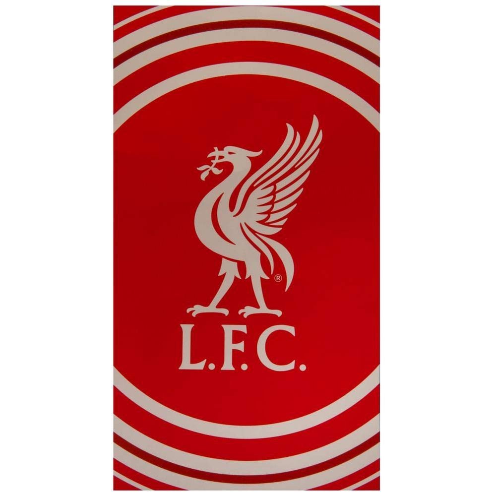 Liverpool FC Pulse Towel (One Size) (Red/White)