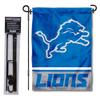 Detroit Lions Garden Flag with Stand Holder view 1