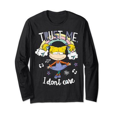 RugRats Angelica Trust me I Don't Care Long Sleeve Long Sleeve T-Shirt