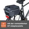 Basil Sport Design MIK Trunk Bag, Graphite, 7-15 Litre view 3