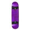 Softrucks Skateboard Indoor Practice Complete 7.75" Black Trucks, Stained Purple view 1