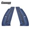 Guuun G10 Grips for CZ 75B Full Size CZ SP-01 Grip Sunburst Texture, Blue/Black view 2