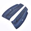 Guuun G10 Grips for CZ 75B Full Size CZ SP-01 Grip Sunburst Texture, Blue/Black view 3
