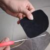 Stick-on Suede Friction-reducing Dance Soles for, Easy pivoting and Sliding on Sticky Indoor Dance Floors, Self-Adhesive Anti-Slip High-Heeled Shoes Sole Protector Pads Sticker (Black) view 2