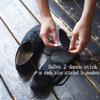 Stick-on Suede Friction-reducing Dance Soles for, Easy pivoting and Sliding on Sticky Indoor Dance Floors, Self-Adhesive Anti-Slip High-Heeled Shoes Sole Protector Pads Sticker (Black) view 4