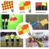 Shinestone Soccer Referee Flag Sports Match Football Linesman Flags with Case Referee Equipment-2 Designs01 view 3
