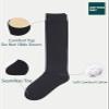 COTTON DAY 3 Pack Kids Girls Soft Knee High School Uniform Dress Socks Seamless Toe 8-10 Years Black L (10) view 4