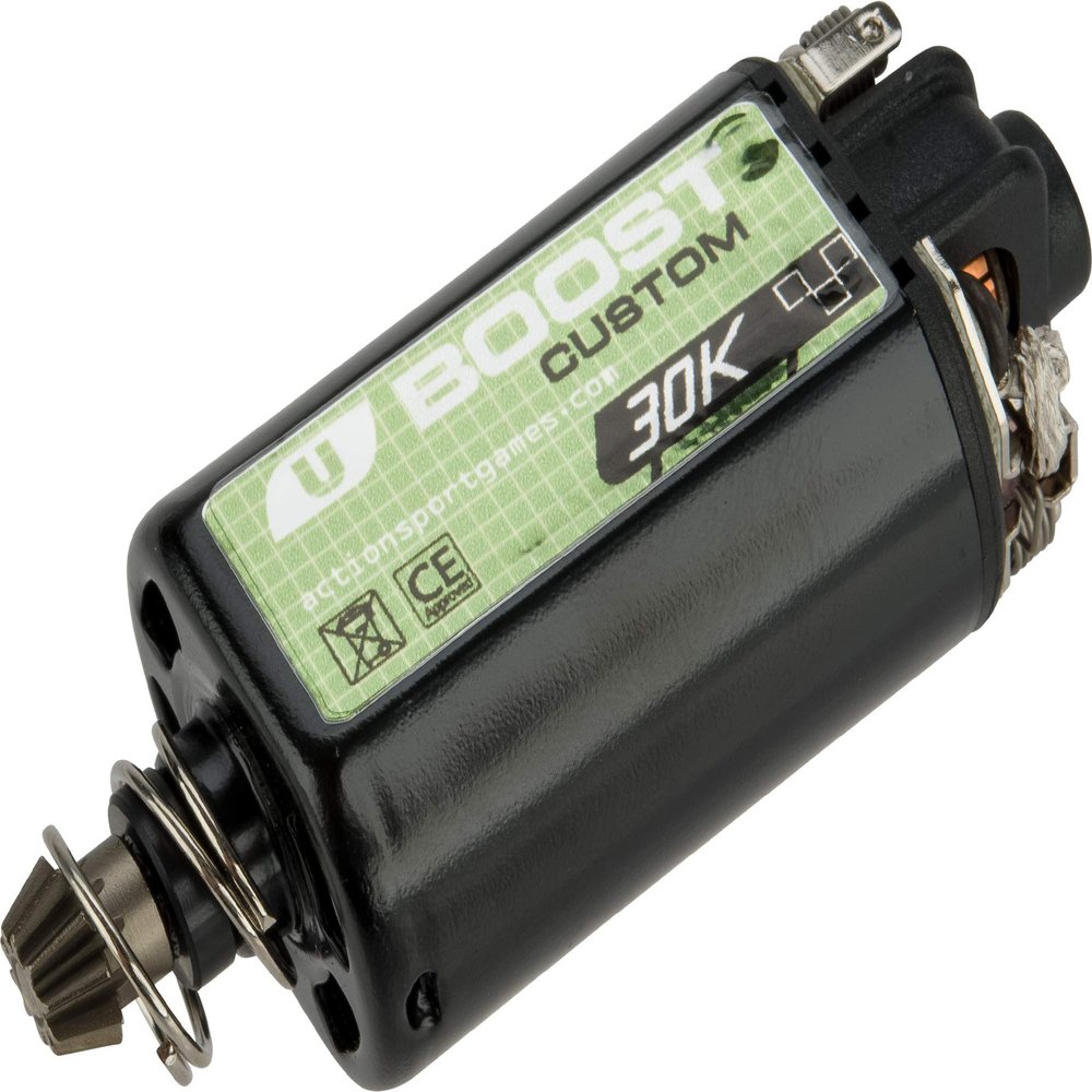 Evike - ASG Ultimate Boost Custom AEG Airsoft Motor (Type: Short Axle / 30k RPM)