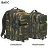 Brandit US Cooper Rucksack Large Swedish M90 Camo view 2