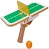 Hasbro Gaming Tiny Pong Solo Table Tennis Kids Electronic Handheld Game Ages 8 and Up view 1