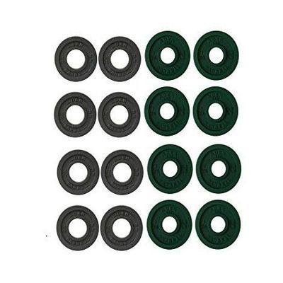 Ader Precision Color 2'' Olympic Iron Plates Set 15kg-30kg (16KG/35 LB)